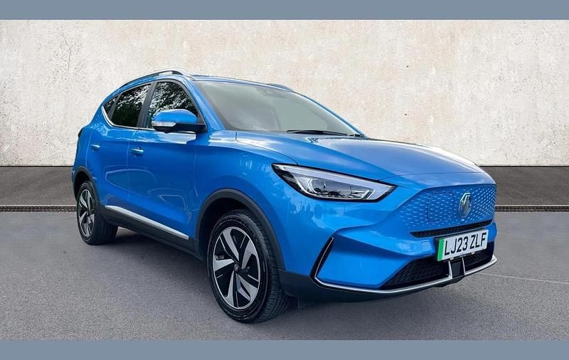 Blue Used 2023 MG ZS Trophy Connect Sedan | £14,357 (Super price) - Image 1/4