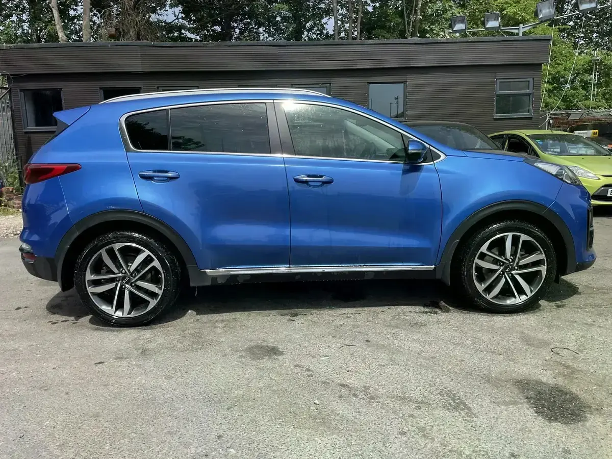 Used Kia Sportage 136 HP (100 kW) 2019 Blue SUV