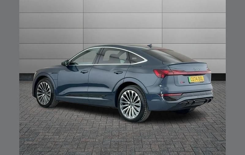 Used Audi Q8 e-tron S-Line 250 kW (340 HP) 2024 Blue SUV