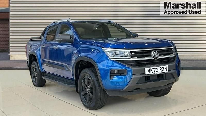 Blue Used 2023 VW Amarok PanAmericana Pickup | £42,273 - Image 1/4