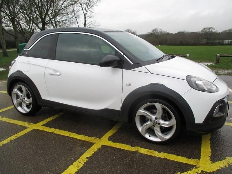Used Vauxhall Adam Rocks Rocks S 2016 White Hatchback