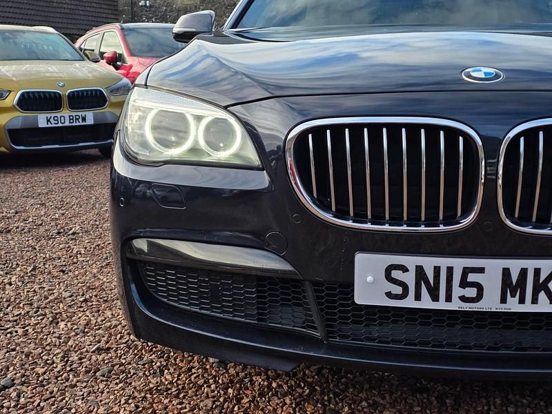 Usado BMW 730 M Sport 258 CV (189 kW) 2015 Negro Berlina