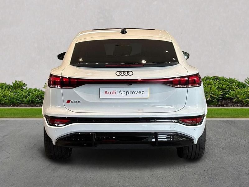 Used Audi Q6 Sportback e-tron Business 360 kW (490 HP) 2025 White SUV