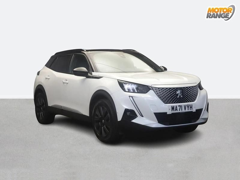 White Used 2021 Peugeot e-2008 Premium SUV | £13,895 (Fair price) - Image 1/4