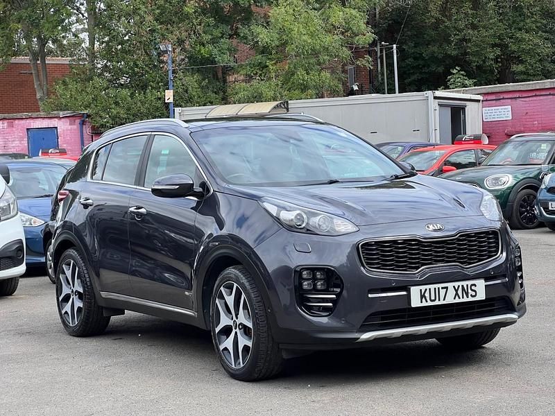 Silver Used 2017 Kia Sportage GT-Line S SUV | £11,995 (Super price) - Image 1/4