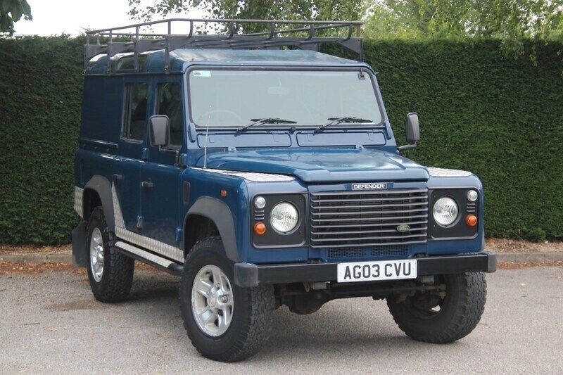 Caledonian blue Used 2003 Land Rover Defender SUV | £10,995 - Image 1/4