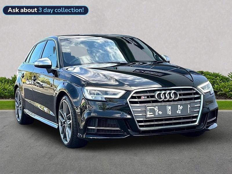 Used Audi S3 Sportback Design 296 HP (217 kW) 2019 Black Hatchback