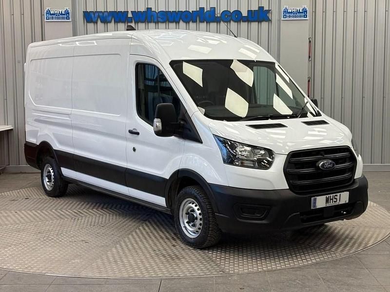 Used Ford Transit 105 HP (77 kW) 2022 White Van