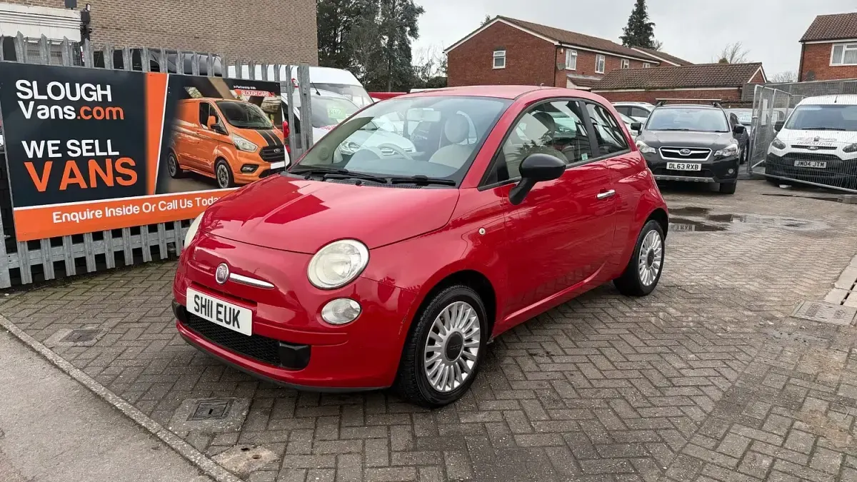 Used Fiat 500 Pop 69 HP (50 kW) 2011 Red Hatchback