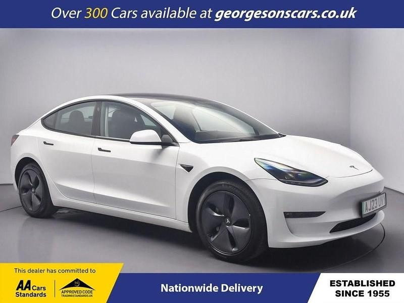 Used Tesla Model 3 RWD 235 kW (320 HP) 2023 White Sedan