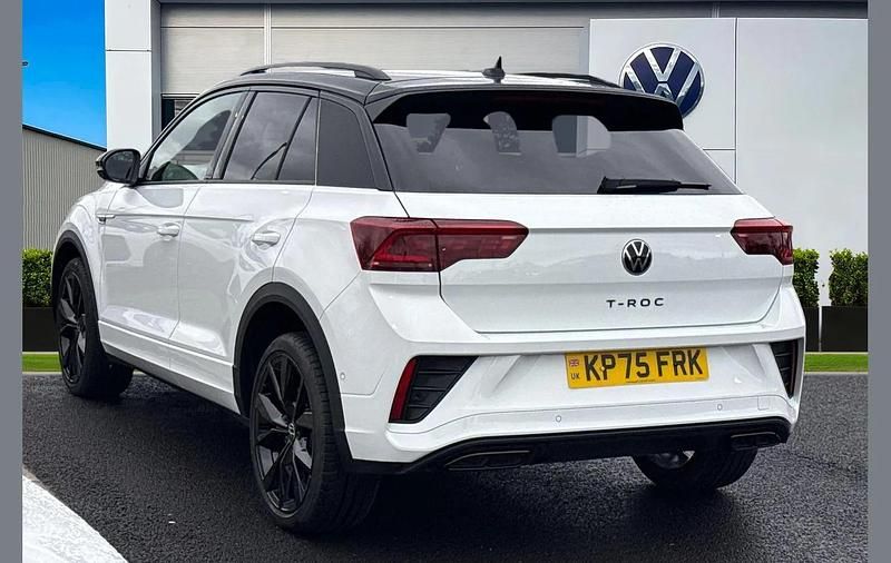 Used VW T-Roc Black Edition 150 HP (110 kW) 2025 White SUV