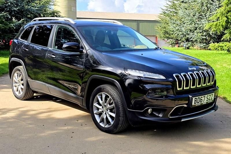 Black Used 2017 Jeep Cherokee Limited SUV | £6,895 (Fair price) - Image 1/1
