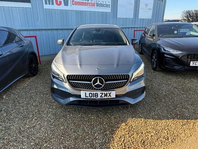 Used Mercedes CLA220 AMG line 177 HP (130 kW) 2018 Grey Sedan