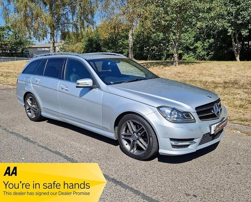 Silver Used 2014 Mercedes C250 Sport Edition Estate | £5,250 (Super price) - Image 1/3