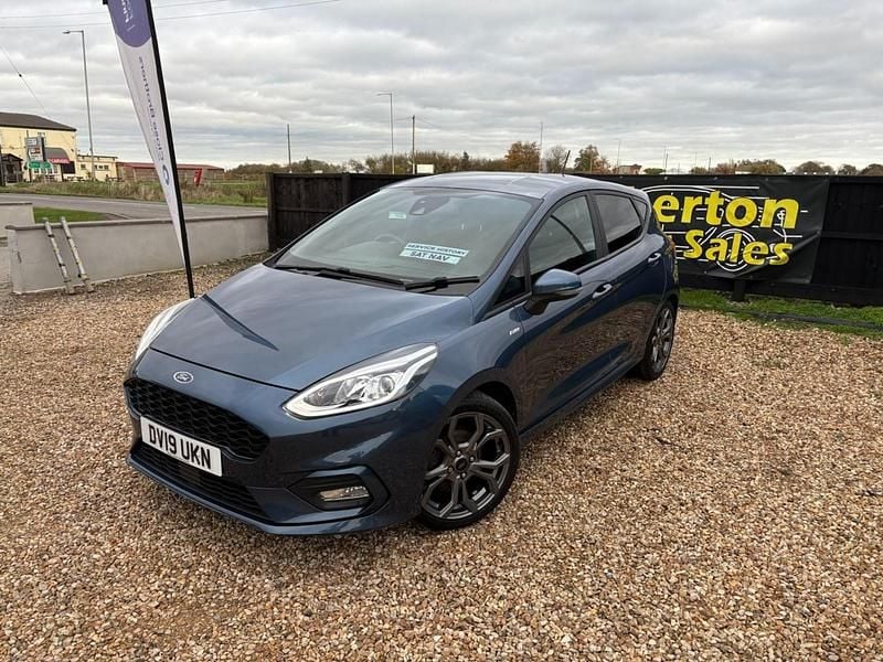Blue Used 2019 Ford Fiesta ST-Line Hatchback | £8,995 (Fair price) - Image 1/4