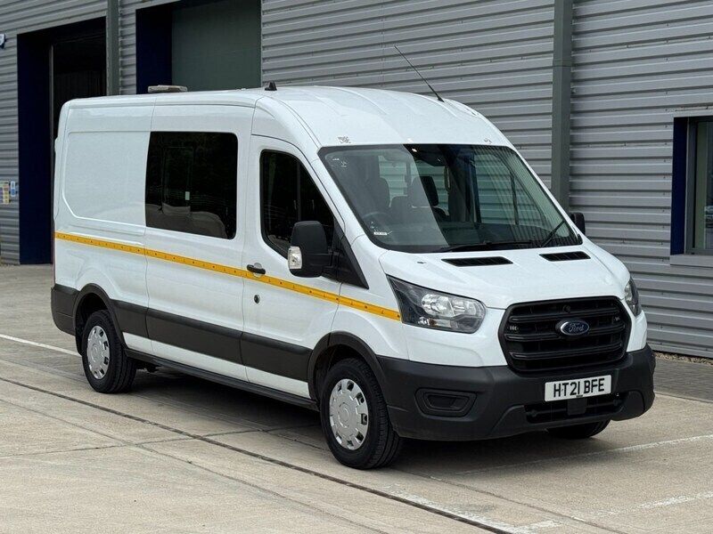 White Used 2021 Ford Transit Van | £11,995 (Fair price) - Image 1/4