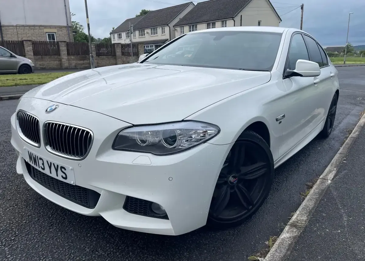 Used BMW 520 M Sport 2013 White Sedan