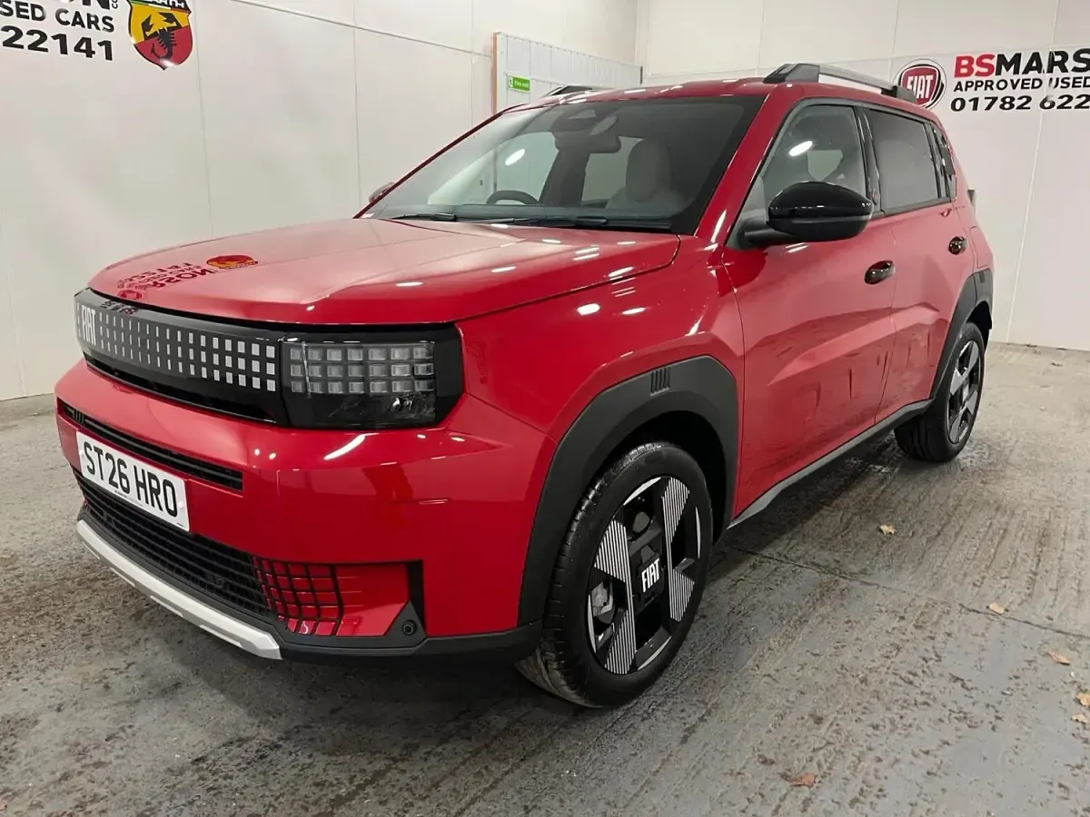 New Fiat Grande Panda La Prima 2026 Red Hatchback
