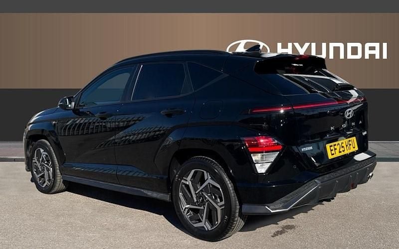 Second-hand Hyundai Kona N Line 129 CP (94 kW) 2025 Negru SUV