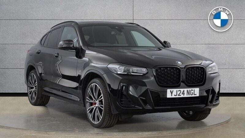 Black Used 2024 BMW X4 M Sport SUV | £47,990 (Fair price) - Image 1/4