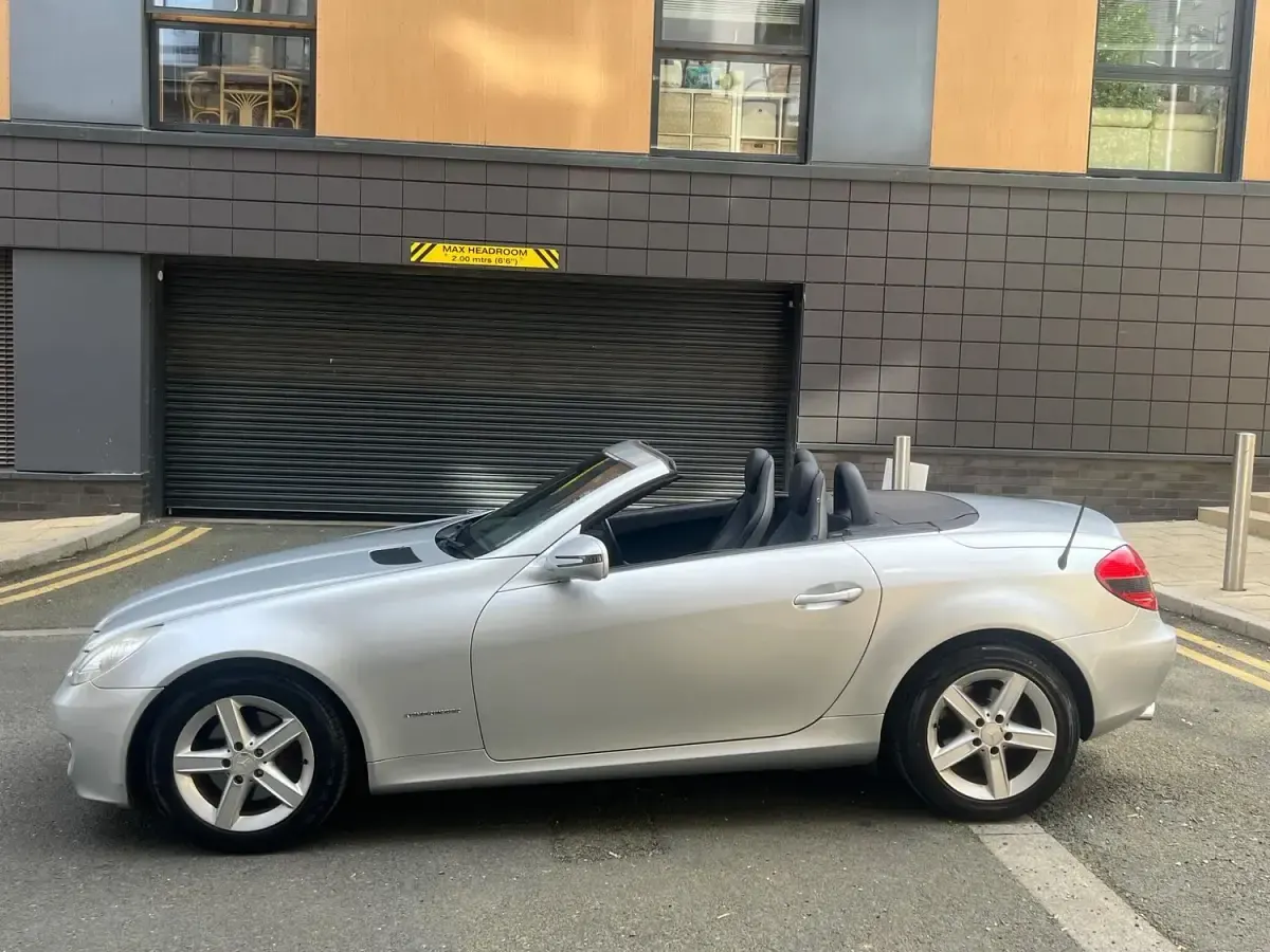 Used Mercedes SLK200 2008 Silver Cabriolet