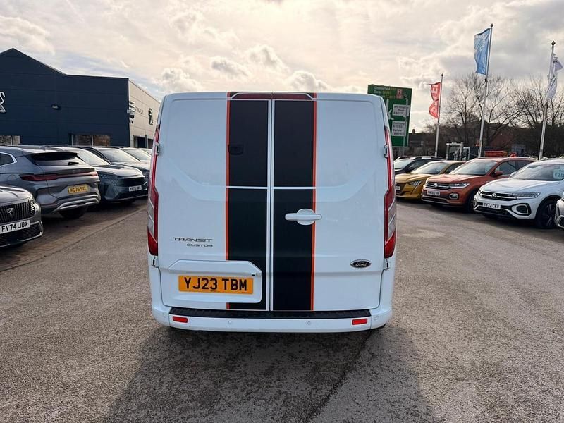 Used Ford Transit Custom Sport 170 HP (125 kW) 2023 White Van