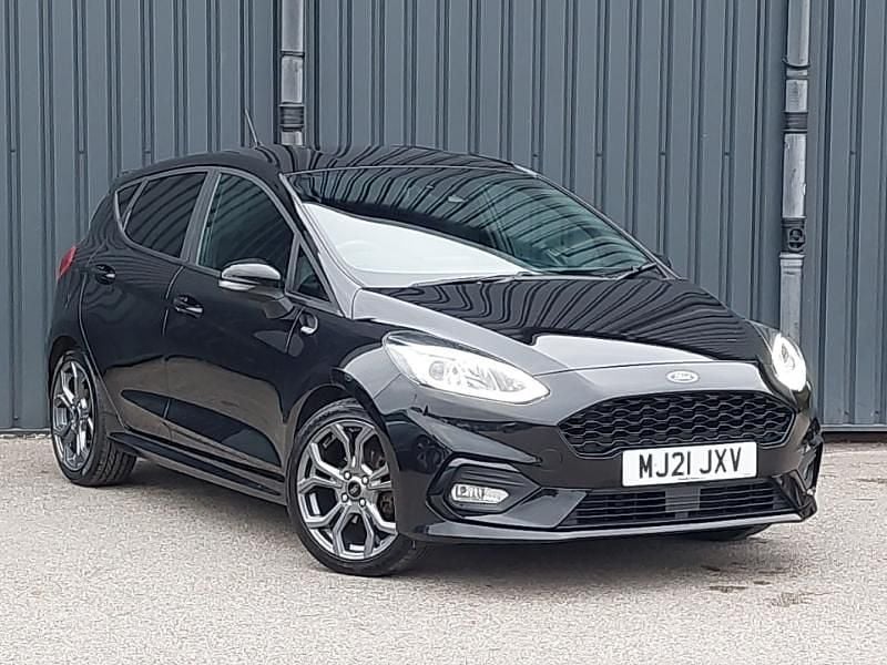 Black Used 2021 Ford Fiesta ST-Line Hatchback | £10,498 (Fair price) - Image 1/4