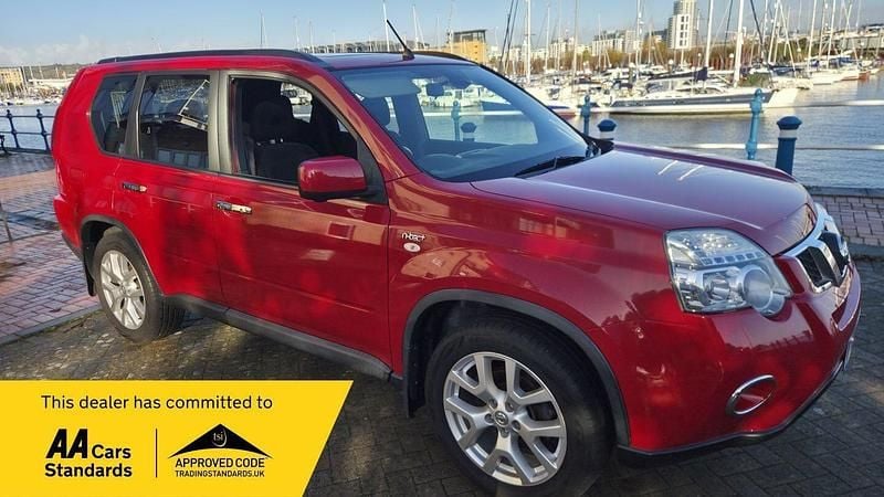 Red Used 2014 Nissan X-Trail N-TEC SUV | £9,699 (Good price) - Image 1/4