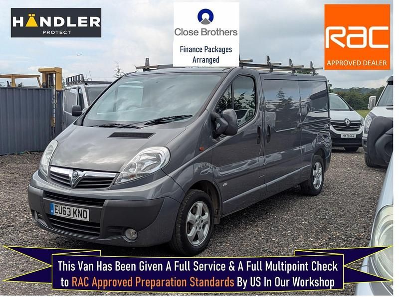 Blue Used 2013 Vauxhall Vivaro Sportive Van | £6,400 (Expensive) - Image 1/4