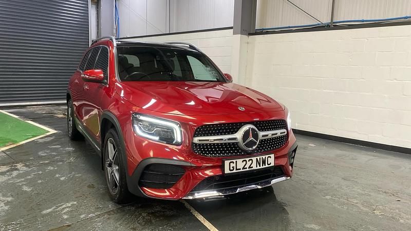Used Mercedes GLB220 AMG line 190 HP (139 kW) 2022 Red SUV
