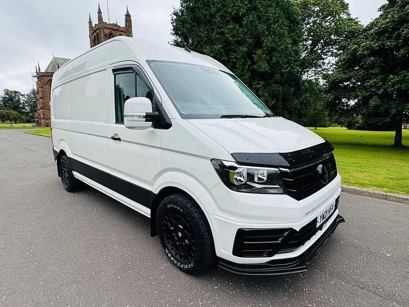 White Used 2021 VW Crafter Startline Van | £22,950 (Expensive) - Image 1/4