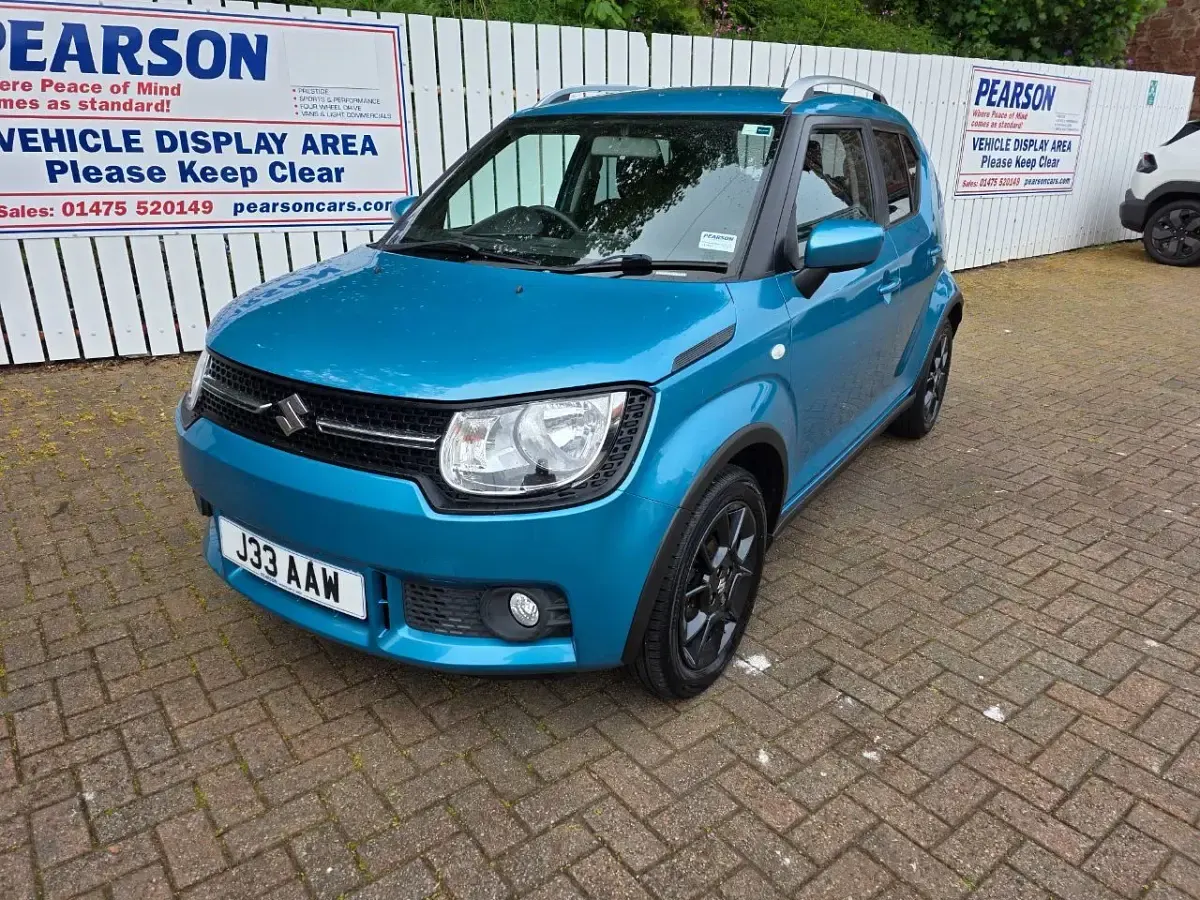 Used Suzuki Ignis SZ-T 90 HP (66 kW) 2018 Blue SUV
