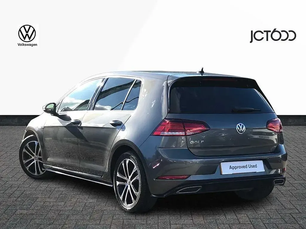 Used VW Golf VII R-line 150 HP (110 kW) 2019 Grey Hatchback