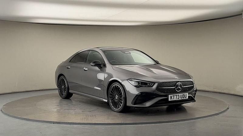 Mountain grey Used 2023 Mercedes CLA220 AMG line Sedan | £29,850 (A bit pricey) - Image 1/4