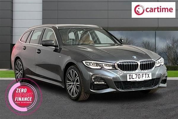 Grey Used 2021 BMW 330 M Sport Estate | £25,518 (Fair price) - Image 1/3