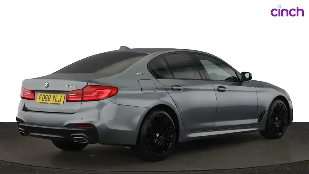 Used BMW 530e M Sport 252 HP (185 kW) 2019 Blue Sedan