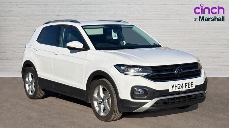 Used VW T-Cross SEL 110 HP (80 kW) 2024 White SUV