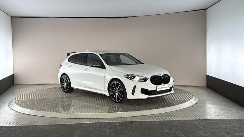 White Used 2024 BMW M135 Shadowline Hatchback | £31,800 (Fair price) - Image 1/4