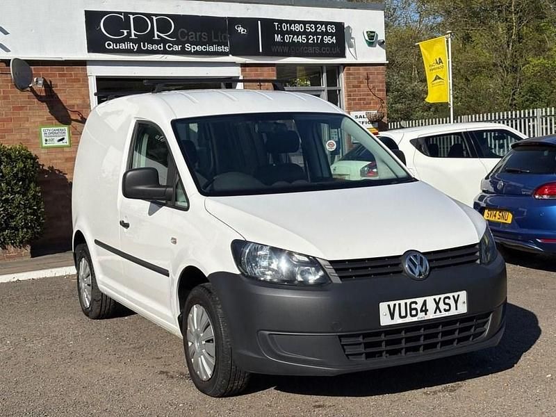 Begagnad VW Caddy Startline 74 HK (54 kW) 2014 Vit Minibuss