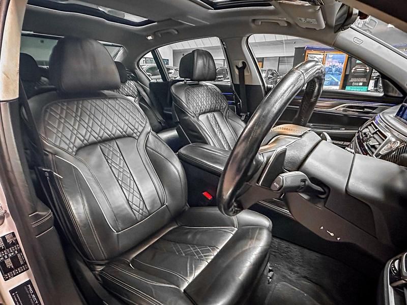 Used BMW 730L 2016 White Sedan