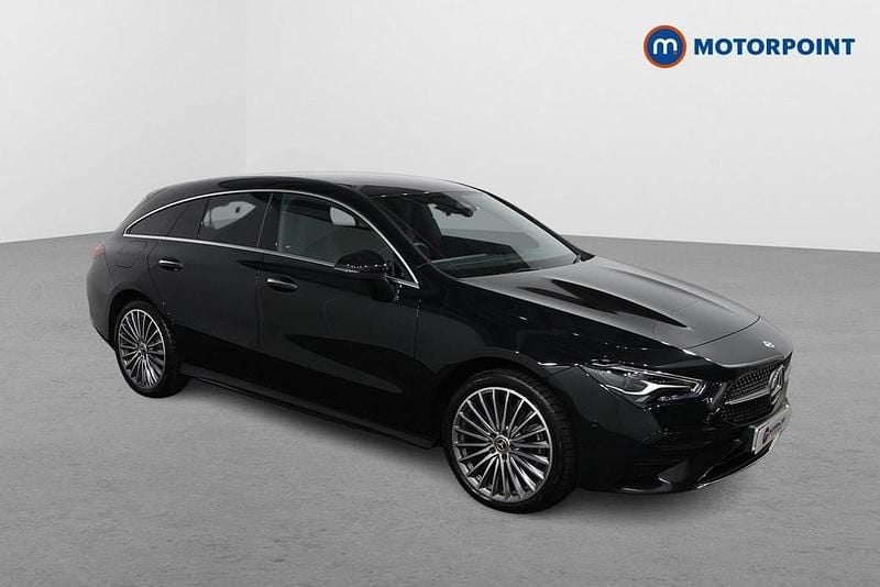 Black Used 2023 Mercedes CLA250e AMG Line Premium Sedan | £27,599 (A bit pricey) - Image 1/4