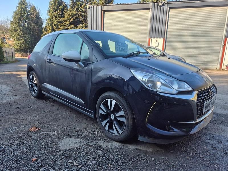 Used DS Automobiles DS3 Chic 2018 Blue Hatchback