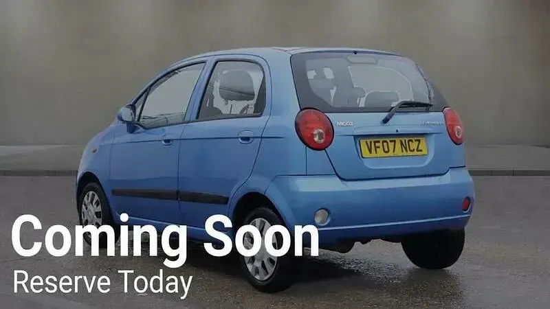 Used Chevrolet Matiz SE 2007 Blue Hatchback