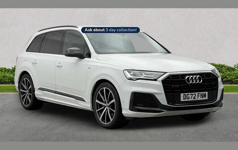 Used Audi Q7 Black Edition 340 HP (250 kW) 2022 White SUV