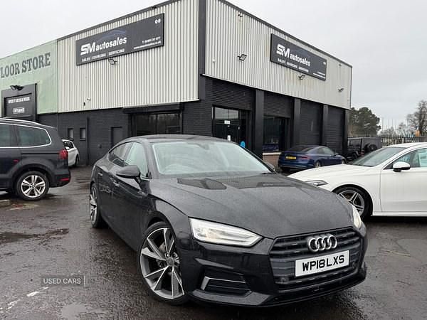 Used Audi A5 Sport 190 HP (139 kW) 2018 Black Coupe