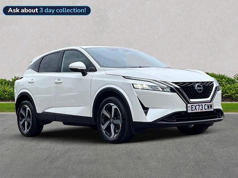 White Used 2023 Nissan Qashqai N-Connecta SUV | £20,549 (Fair price) - Image 1/4
