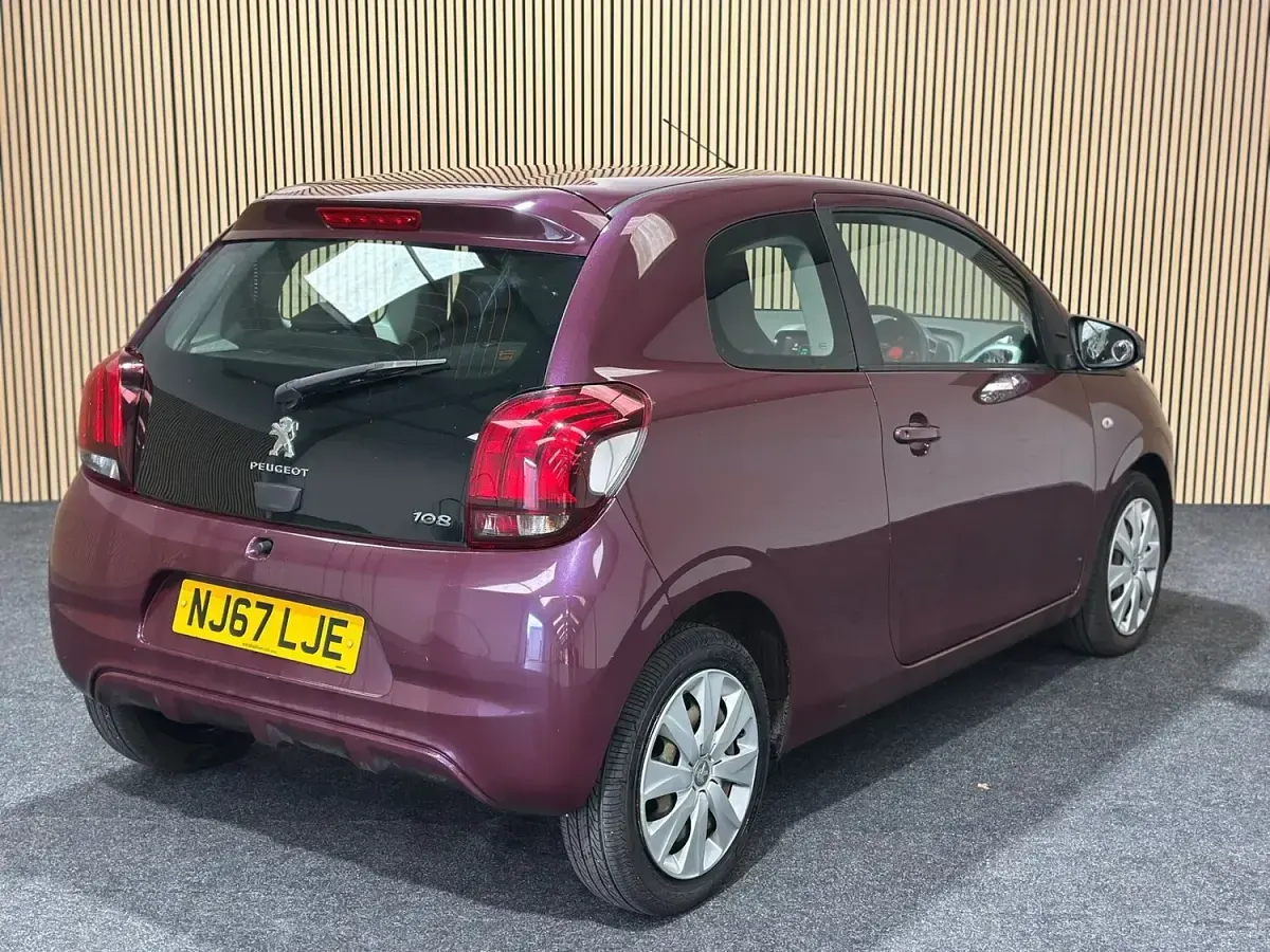 Used Peugeot 108 Active 2017 Purple Hatchback