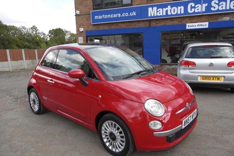 Red Used 2008 Fiat 500 Lounge Hatchback | £3,500 (Super price) - Image 1/1