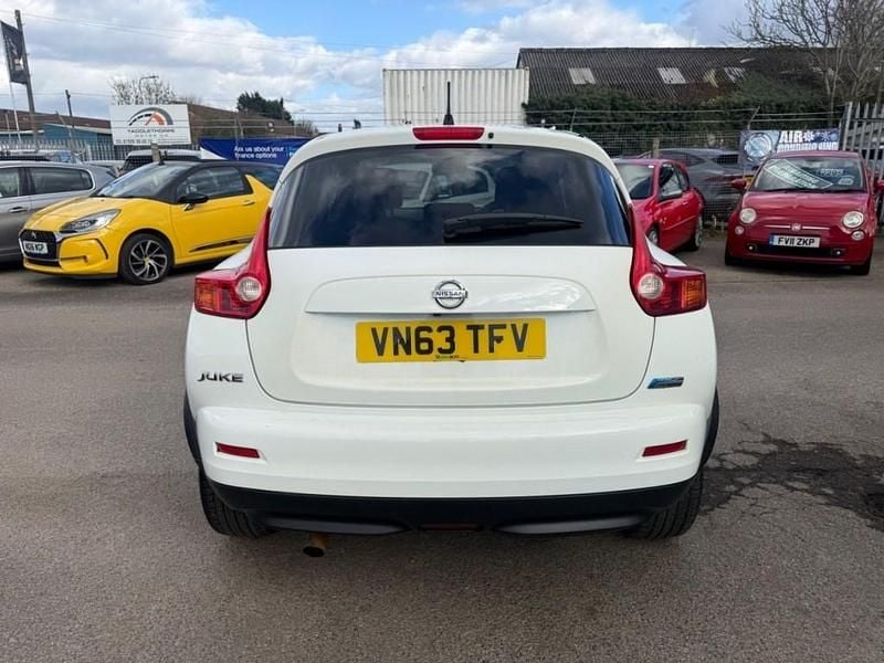 Used Nissan Juke N-TEC 110 HP (80 kW) 2013 White SUV