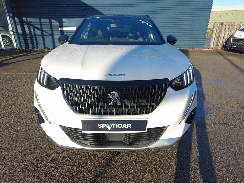 White Used 2020 Peugeot 2008 GT-line SUV | £13,995 (A bit pricey) - Image 1/4